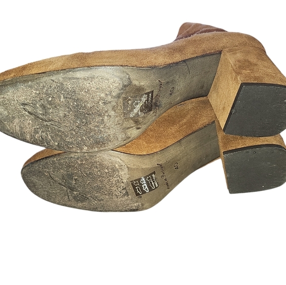 Free People Cecile ankle boots brown/camel sz EU 40 US 9 suede - Picture 9 of 11